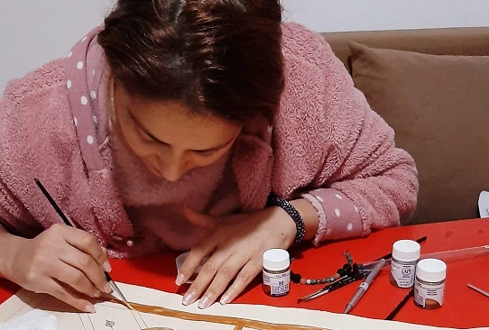 شمس الدين العوني: بين التراث والابداع وجماليات الرسم والزخرفة والابتكار