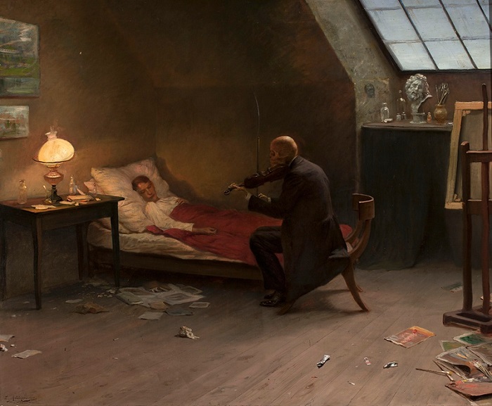 2736 Death of the artist